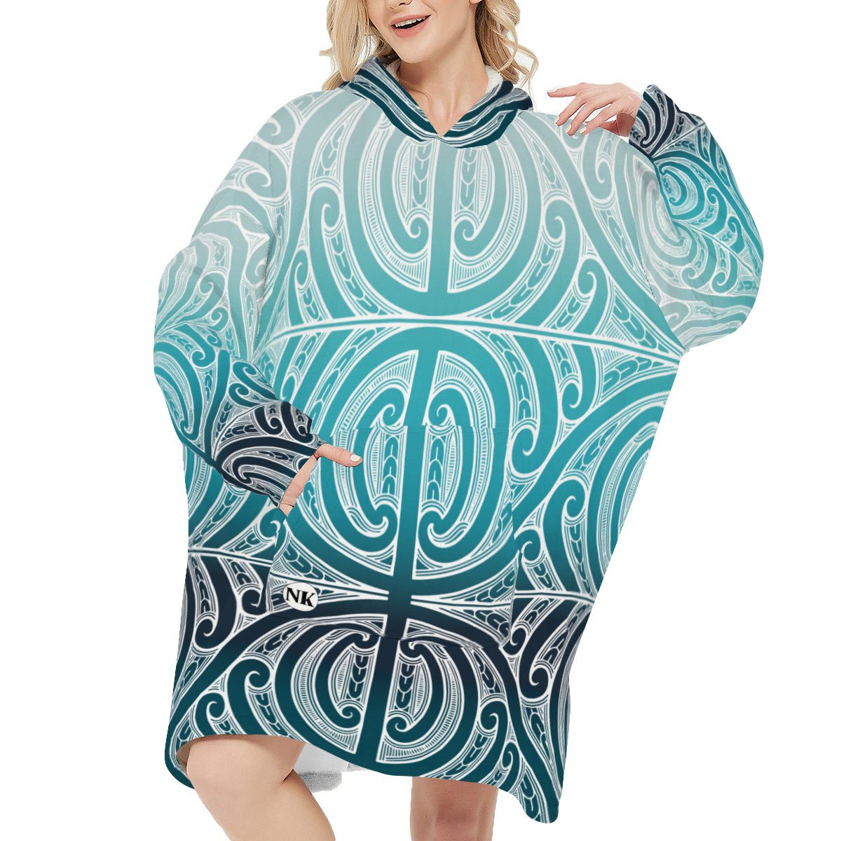 Maori Snug Blanket Hoodie - Nesian Kulture
