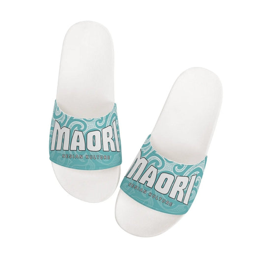 Maori Women's Slides - Ocean - Nesian Kulture