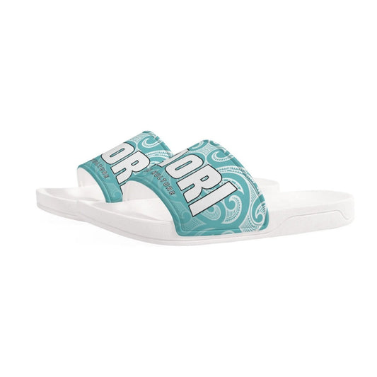 Maori Women's Slides - Ocean - Nesian Kulture