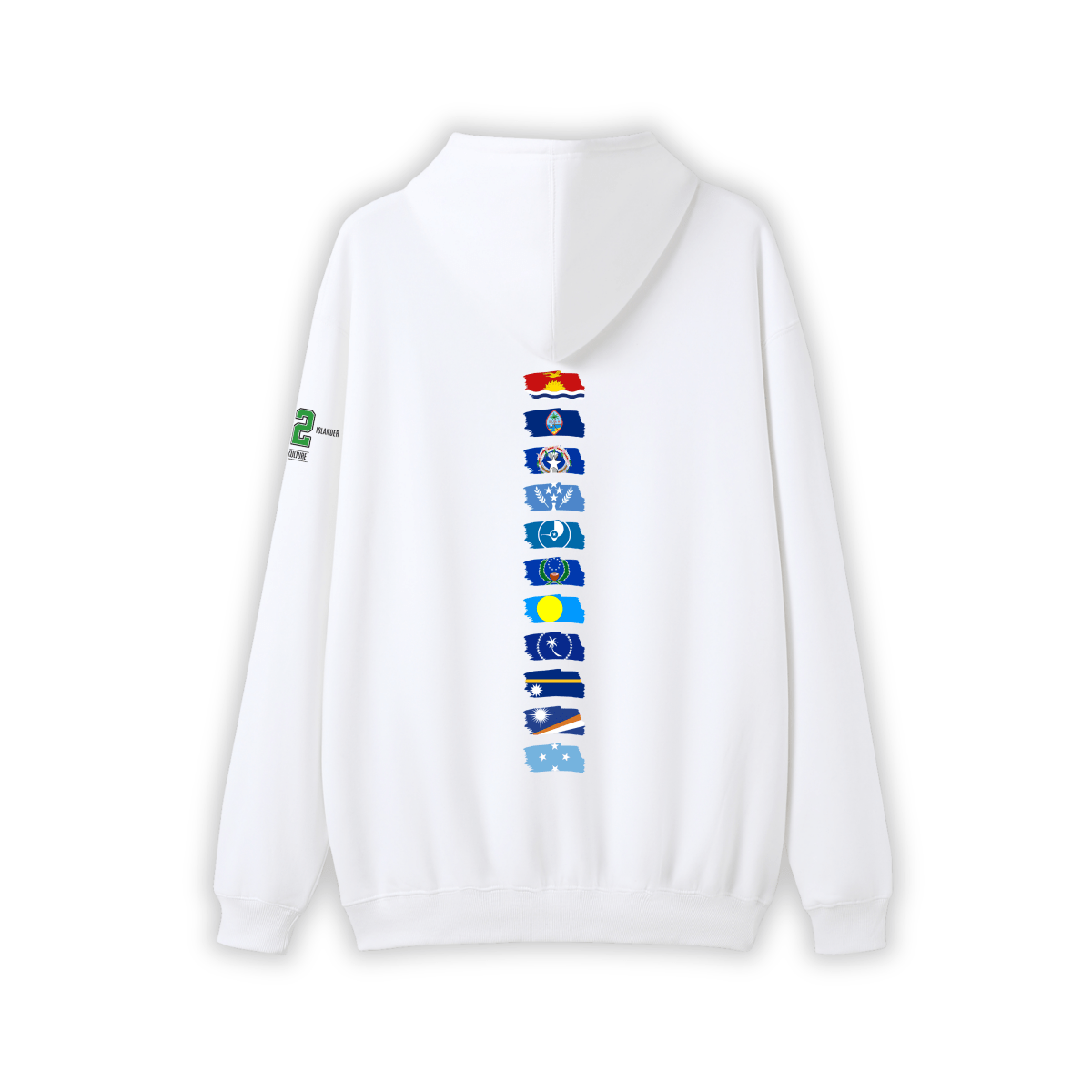 Micronesian Black N White Hoodie – Limited Edition Drop - Nesian Kulture