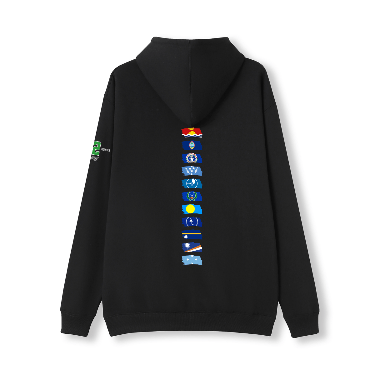 Micronesian Black N White Hoodie – Limited Edition Drop - Nesian Kulture