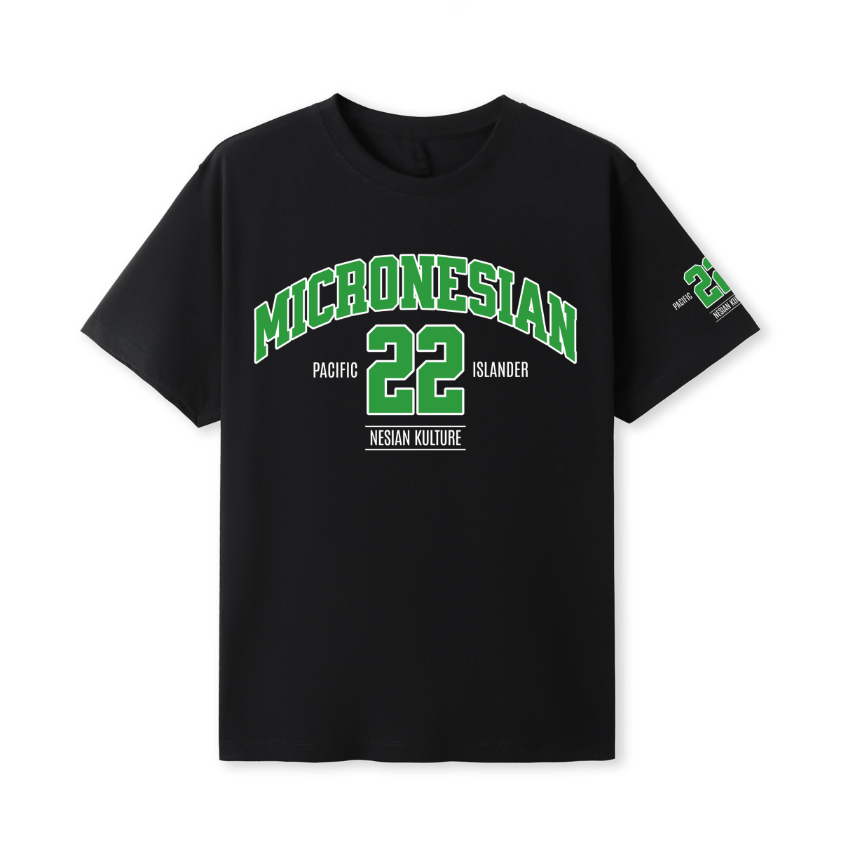 Micronesian Black N White Tee – Limited Drop (All Flags) - Nesian Kulture