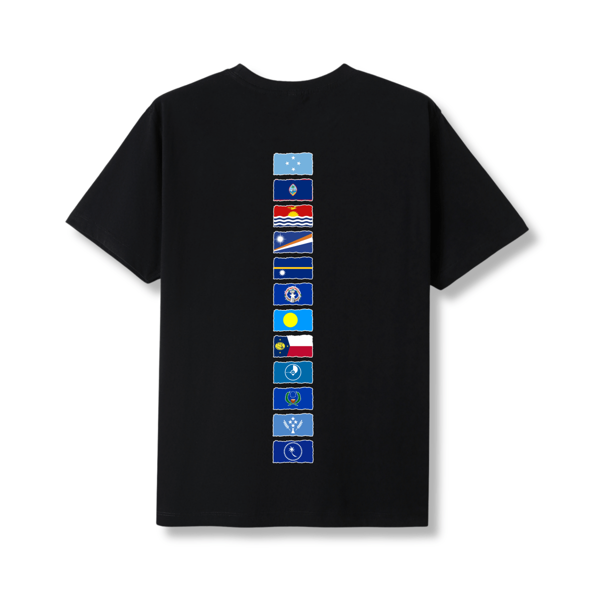 Micronesian - Iconic Palm Flag Oversized Tee - Nesian Kulture