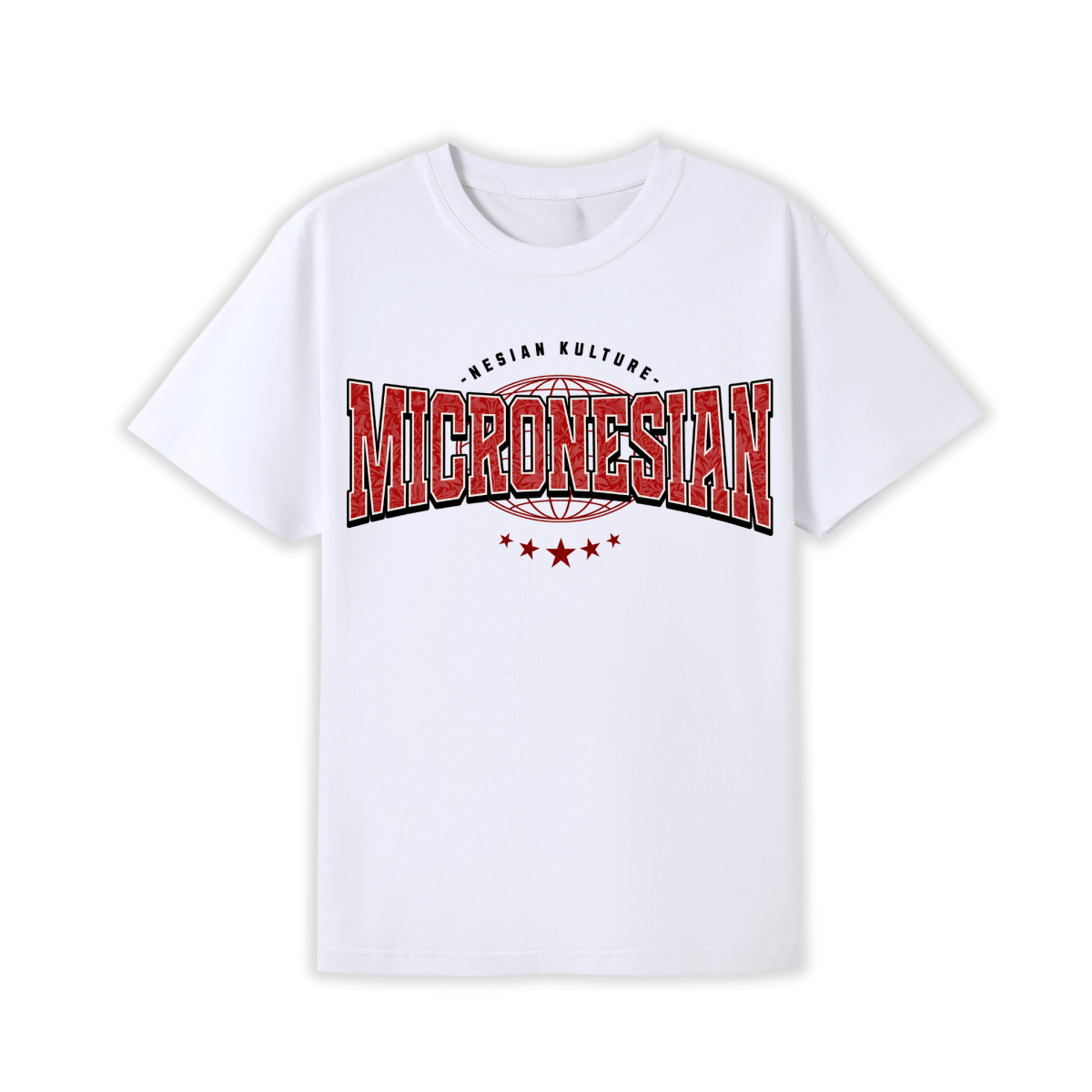 Modern Tee | Crimson Edition - Nesian Kulture