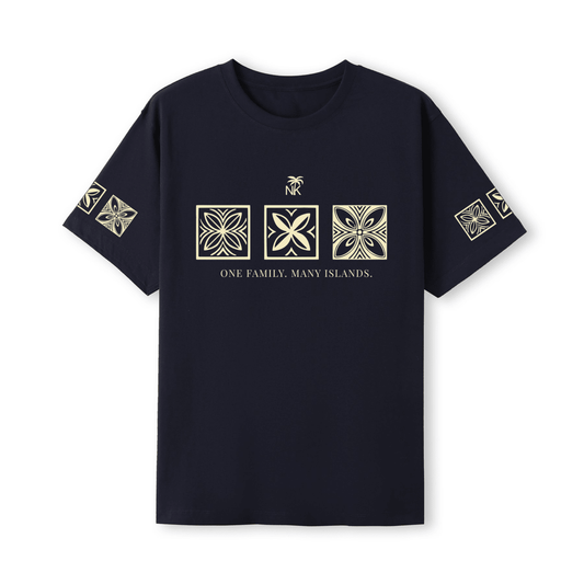 One Family Women’s Modern Tee - Nesian Kulture