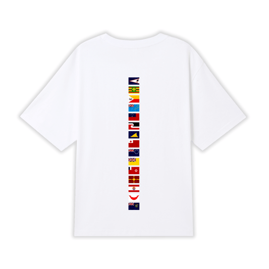 Oversized Tee | Crimson Edition - Nesian Kulture