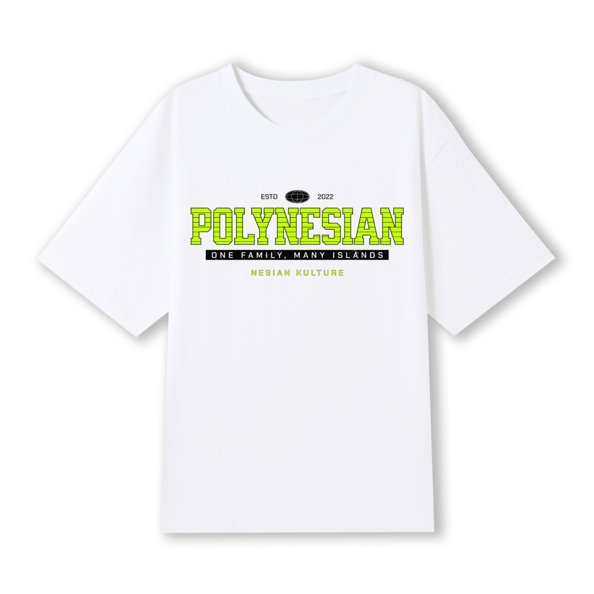 Oversized Tee | Island Green Limited Drop - Nesian Kulture