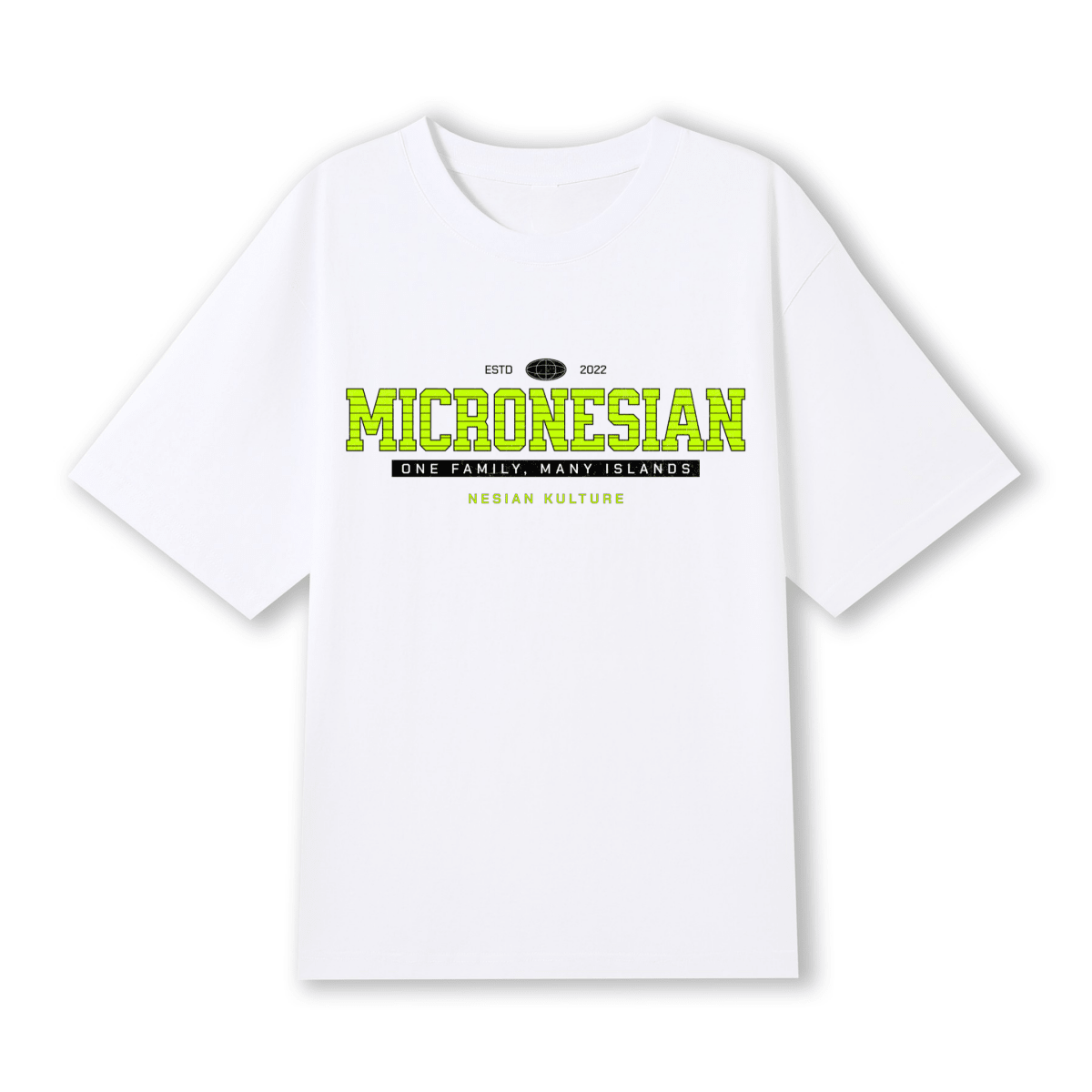 Oversized Tee | Island Green Limited Drop - Nesian Kulture