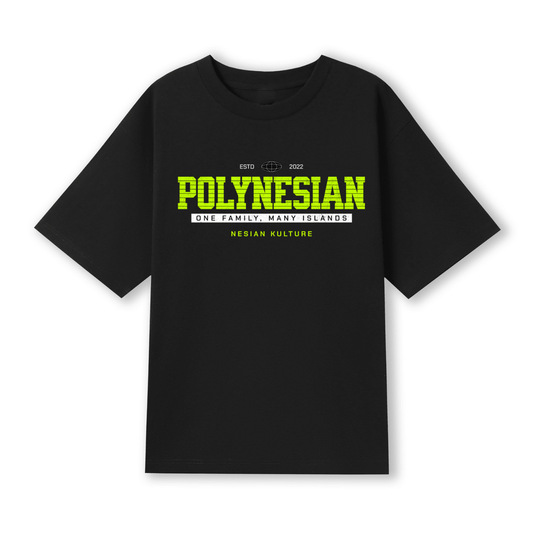 Oversized Tee | Island Green Limited Drop - Nesian Kulture