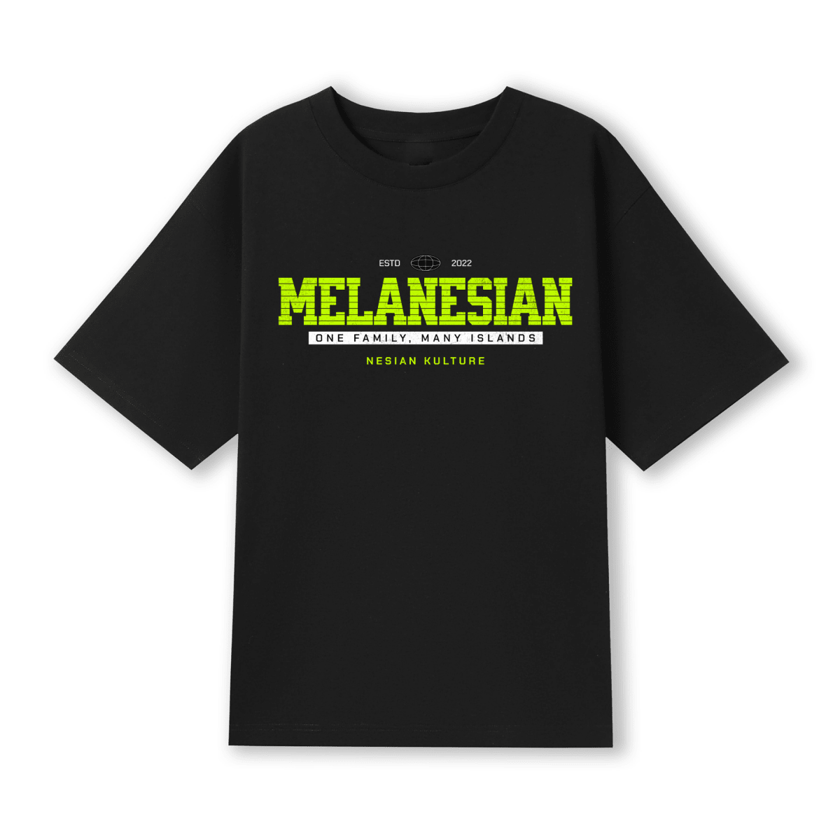 Oversized Tee | Island Green Limited Drop - Nesian Kulture