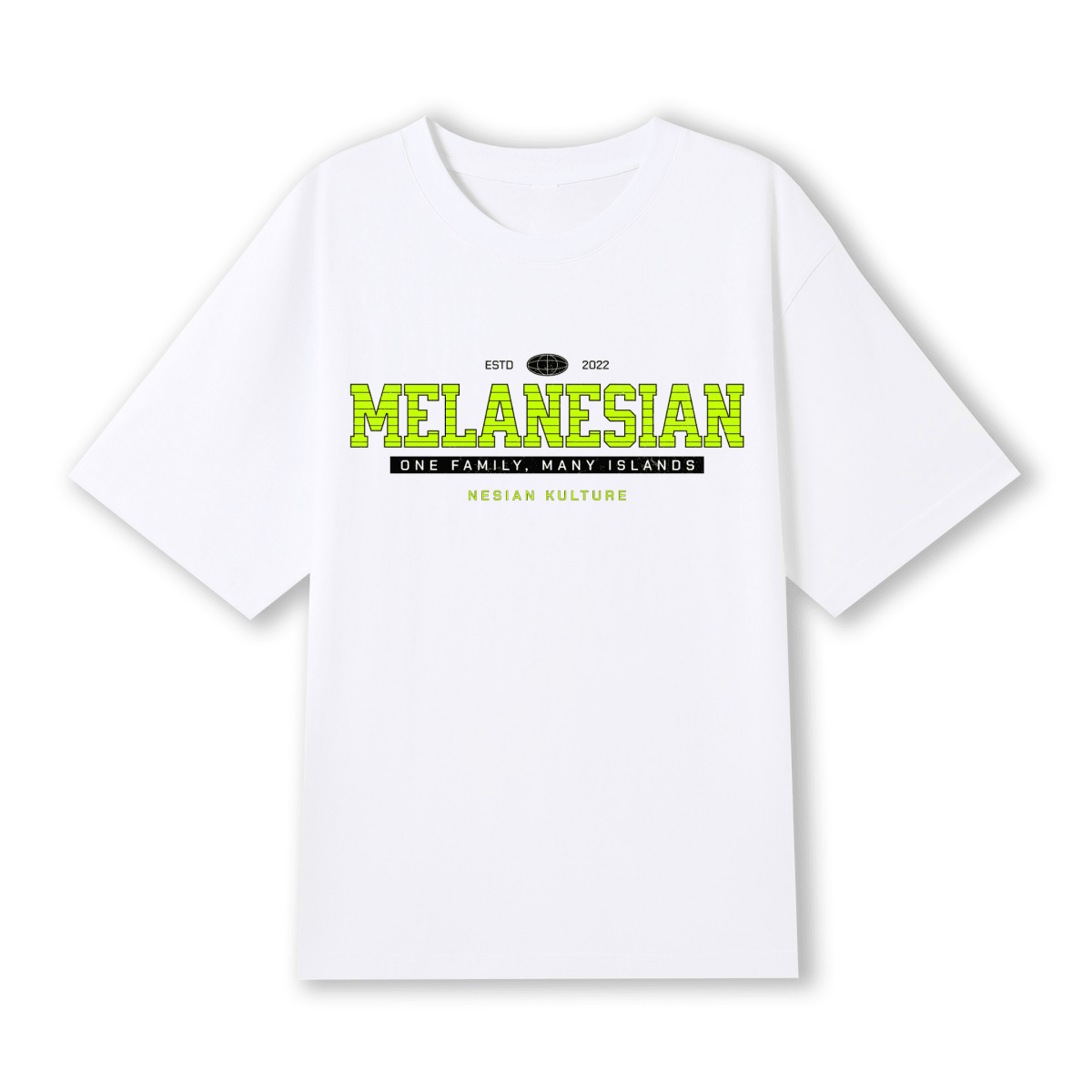 Oversized Tee | Island Green Limited Drop - Nesian Kulture