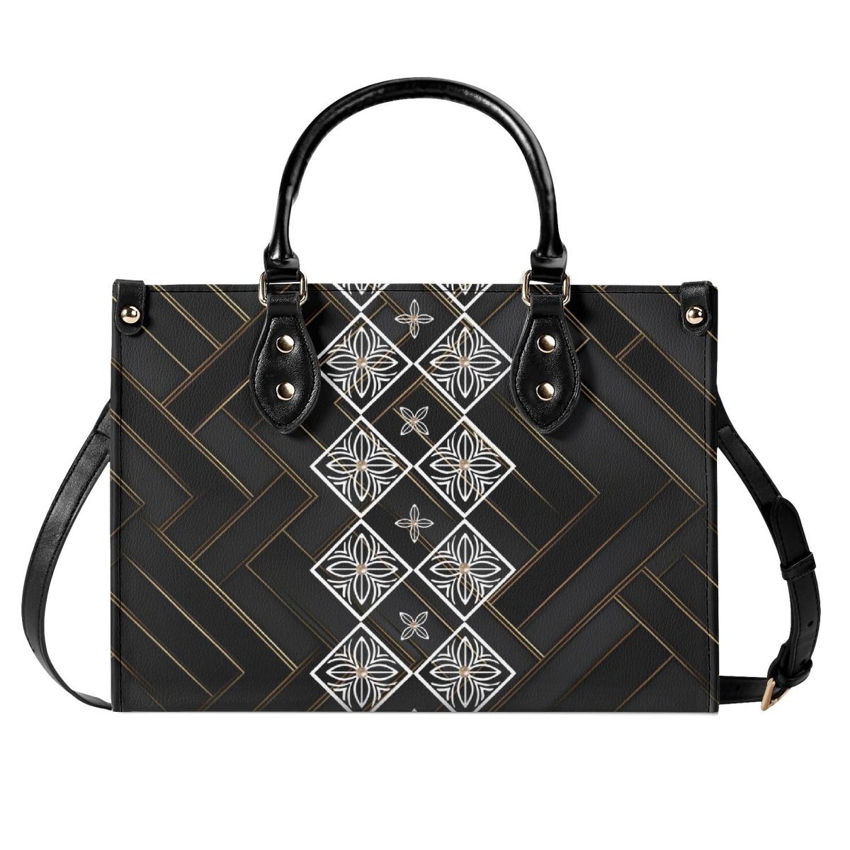 Pacific Elegance Luxury Handbag — Cultural Edition - Nesian Kulture