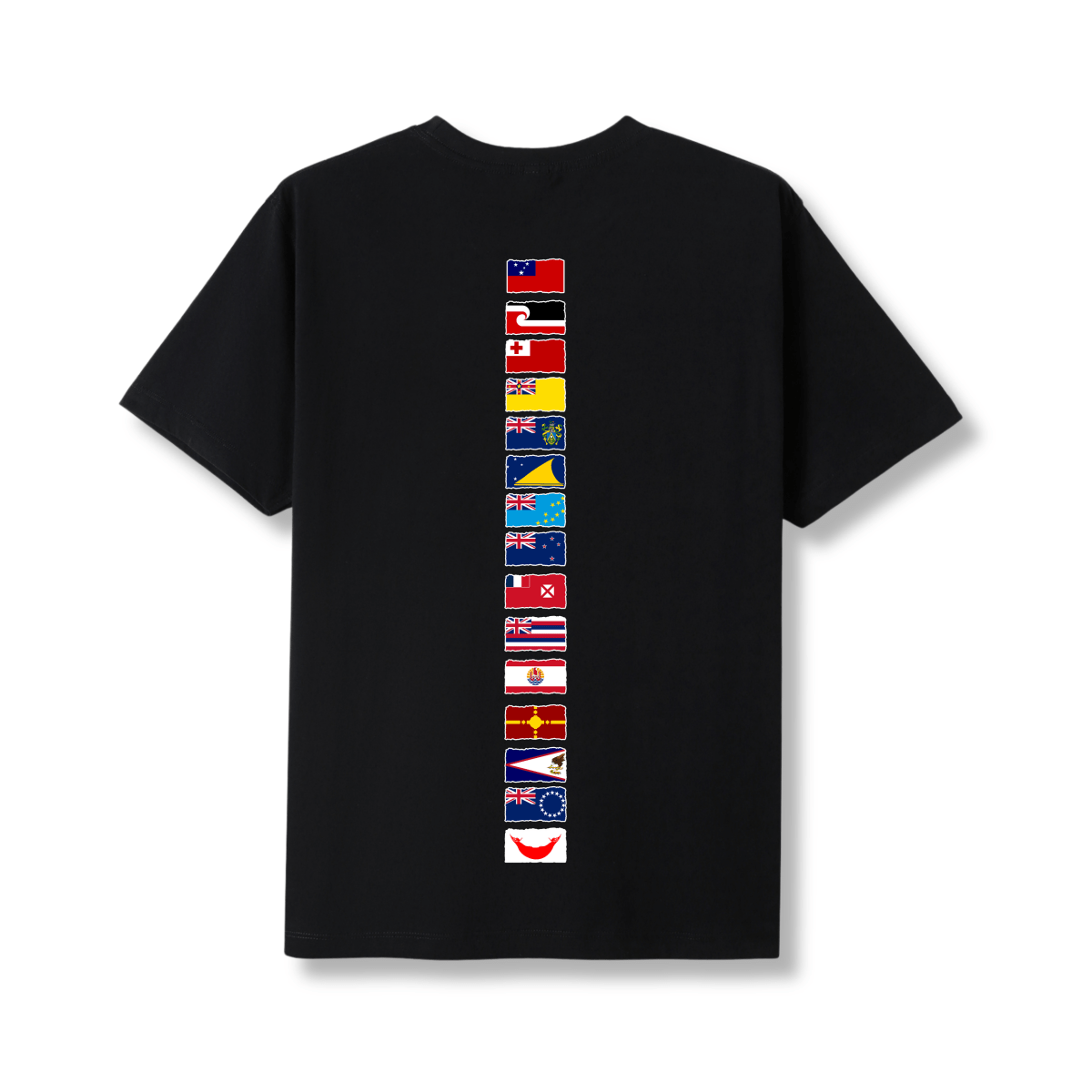 Polynesian - Iconic Palm Flag Oversized Tee - Nesian Kulture