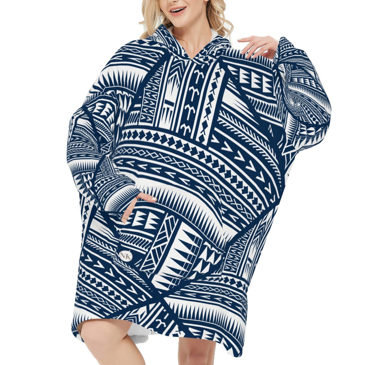 Samoan Snug Blanket Hoodie - Nesian Kulture