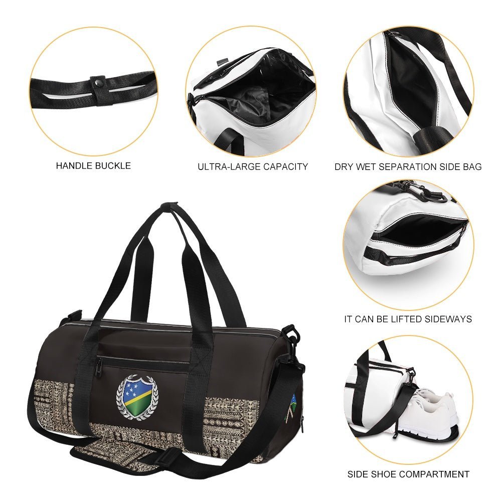 Solomon Island Performance Gym Bag - Nesian Kulture