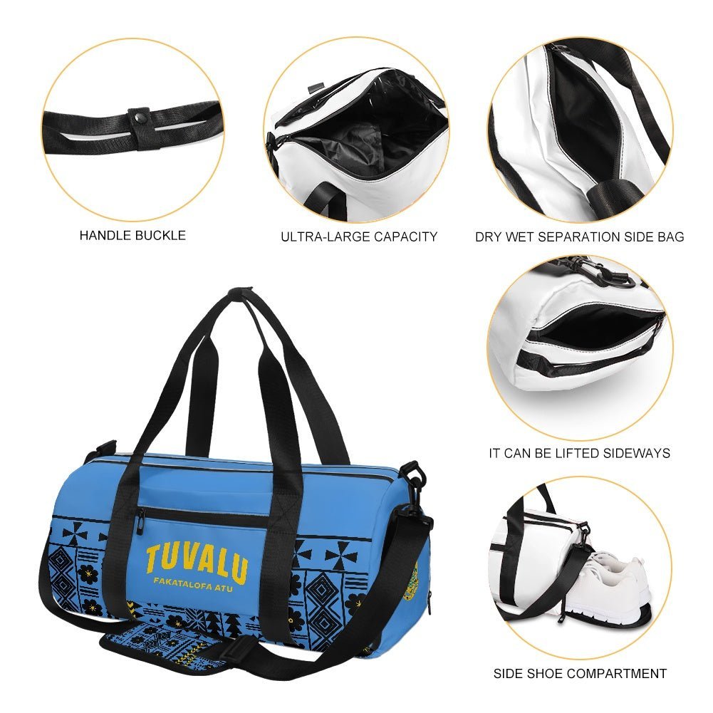 Te Fenua Tuvalu Gym bag - Nesian Kulture