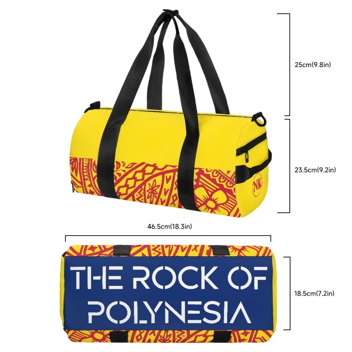 The Rock - Niue Performance Gym Bag - Nesian Kulture