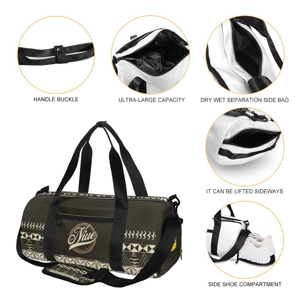 The Rock - Niue Version 2 Performance Gym Bag - Nesian Kulture