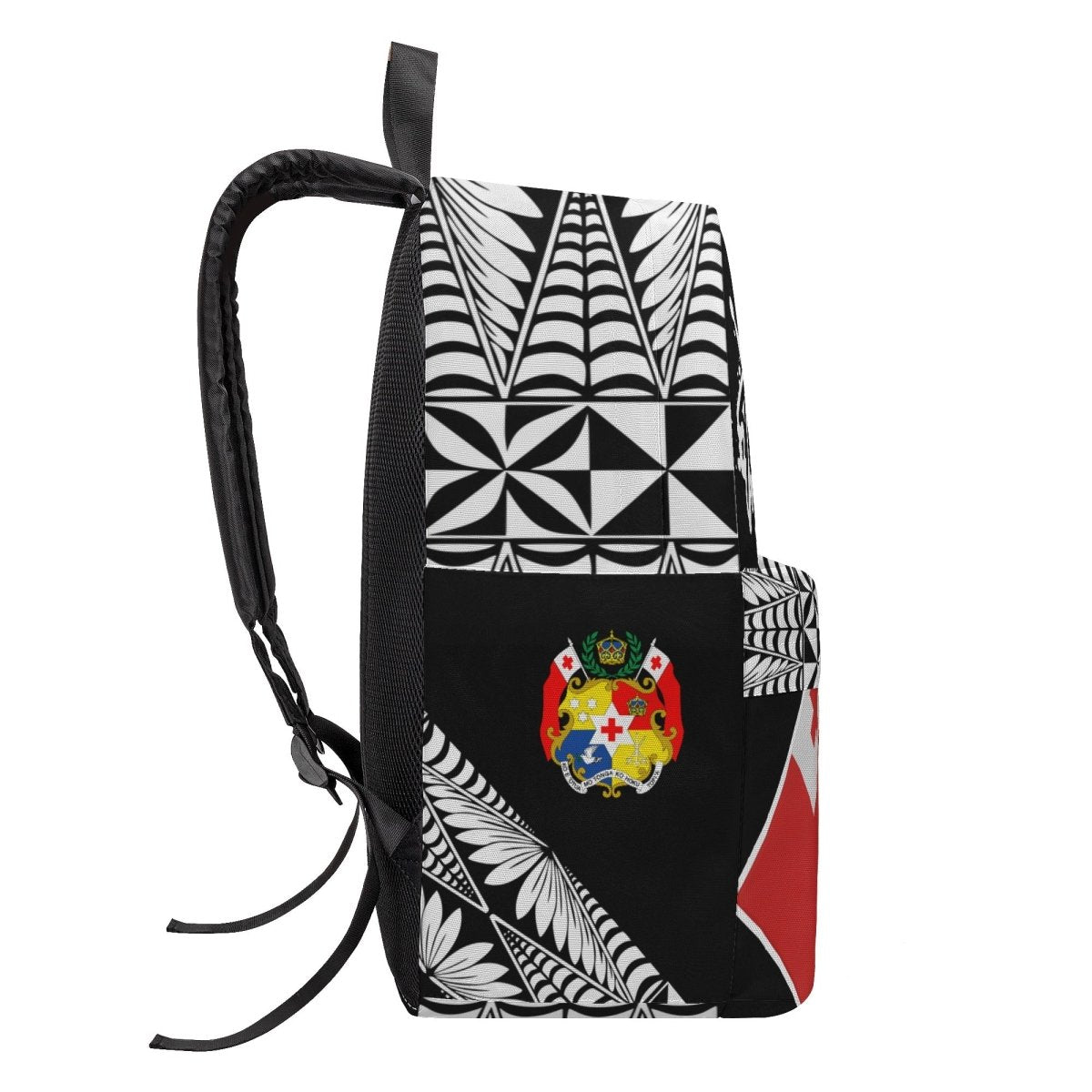 Tongan Crown Backpack - Black - Nesian Kulture