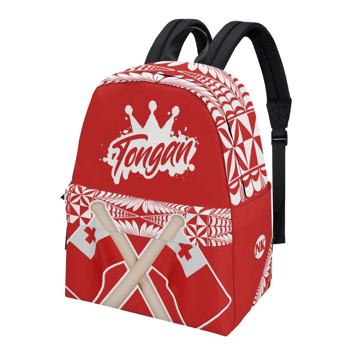 Tongan Crown Backpack - Red - Nesian Kulture