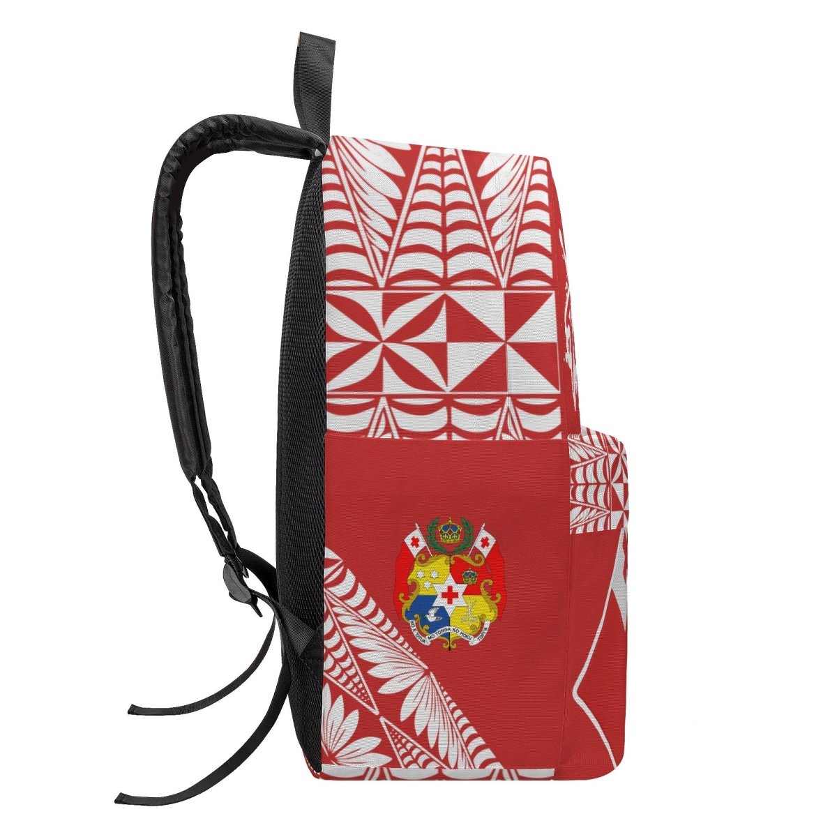Tongan Crown Backpack - Red - Nesian Kulture