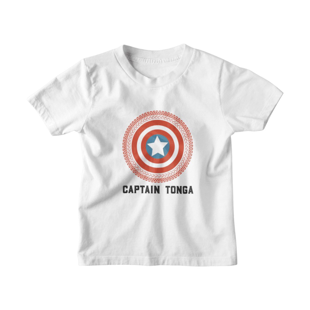Captain Tonga T-shirt - Kids - Nesian Kulture