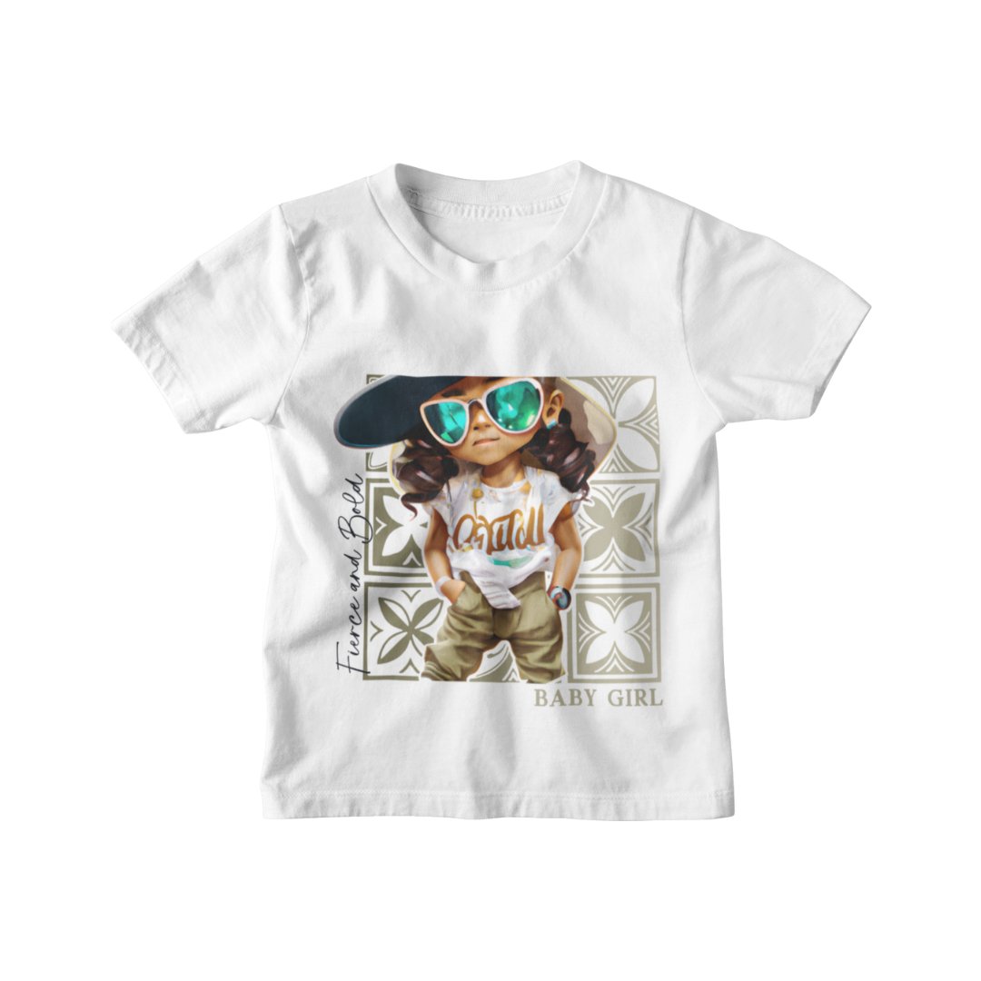 Fierce and Bold T-shirt - Kids - Nesian Kulture
