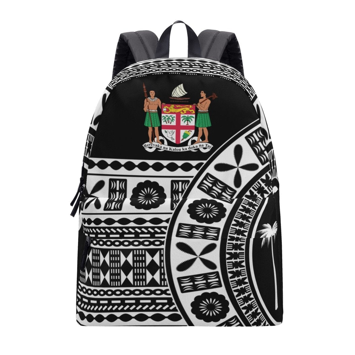 Fijian Backpack Black - Nesian Kulture