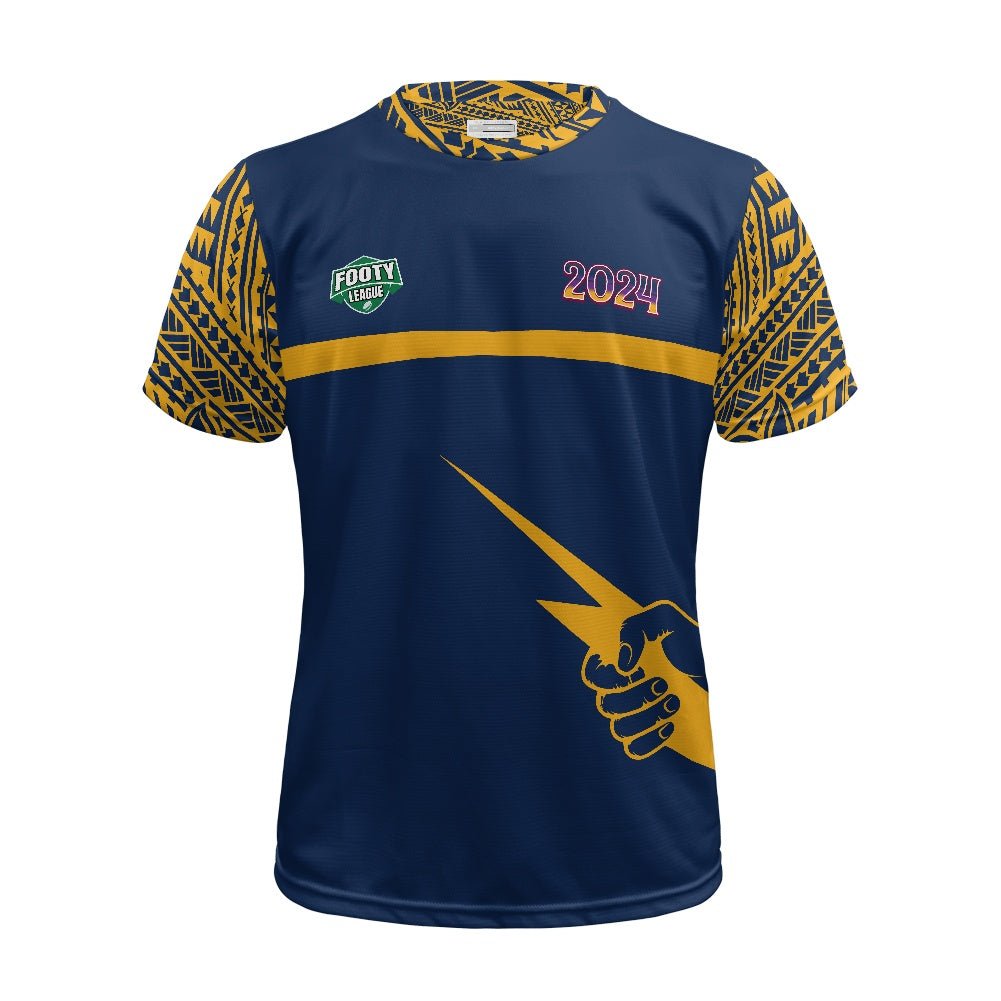 Melbourne Storms Pacific Island Rugby League Tee - Tonga - Nesian Kulture