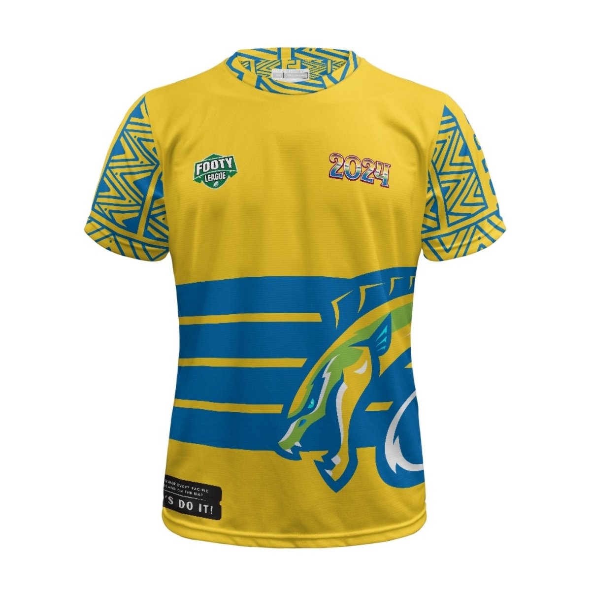 Parramatta Eels Pacific Island Rugby League Tee - PNG - Nesian Kulture