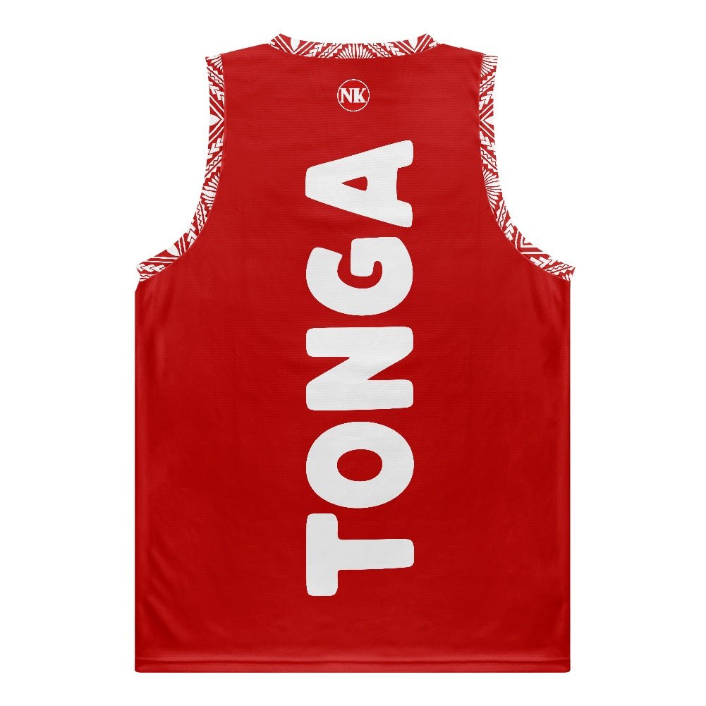Tonga Basketball singlet - Nesian Kulture
